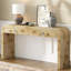 Meuble d'entrée en placage de bois de ronce - moderne, pour salon, vestibule, buffet de couloir, couloir,