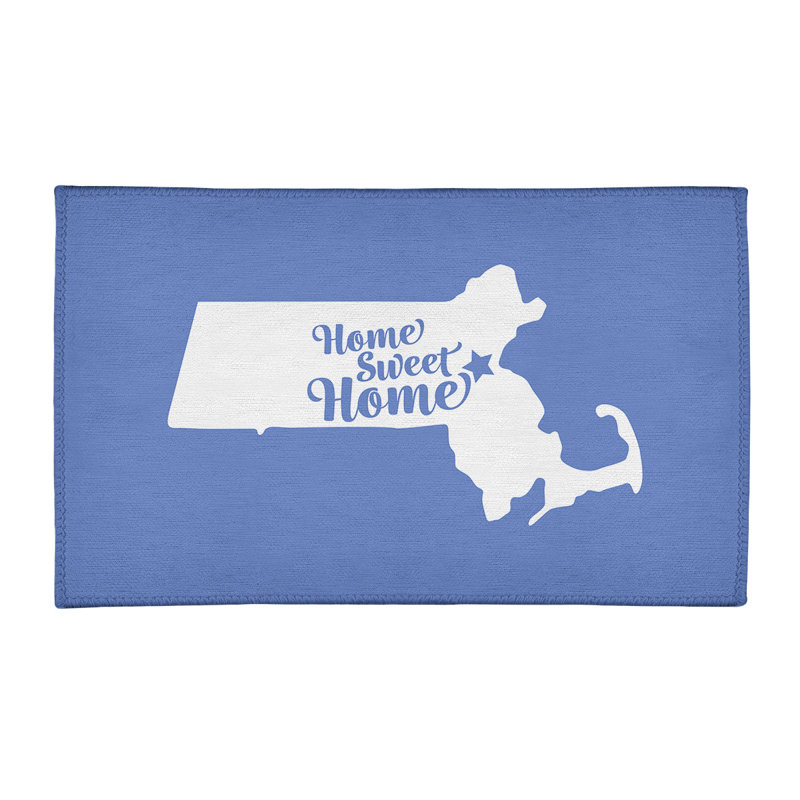 Tapis de boston en poly-chenille pour la maison, Rectangle 5 pi x 7 pi
