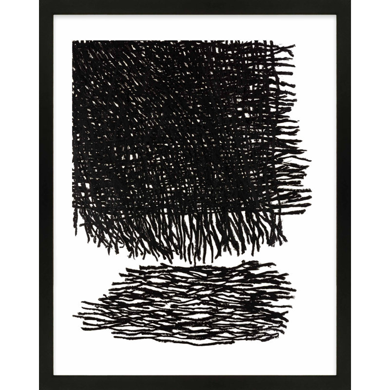 Passing Storm Print by Stephanie Dennis, Black, 20" H x 16" W  x 1.25" D