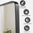 Lunara 1.18" Deep Rounded Corner Rectangular Bathroom Wall Mirror with Premium Tempered Glass & Aluminum Alloy Framed-681096522-681254941