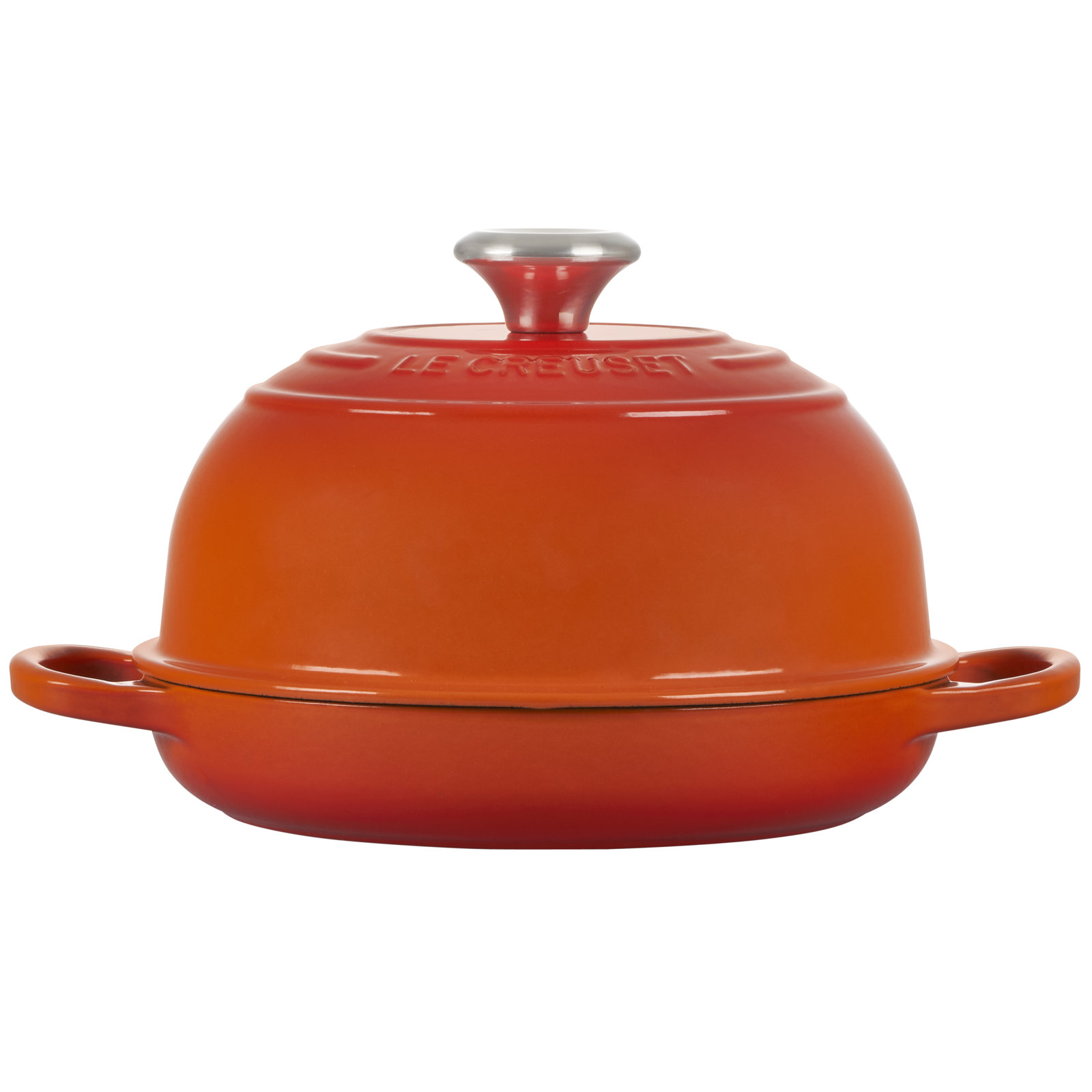 Enameled Cast Iron Bread Oven, Flame