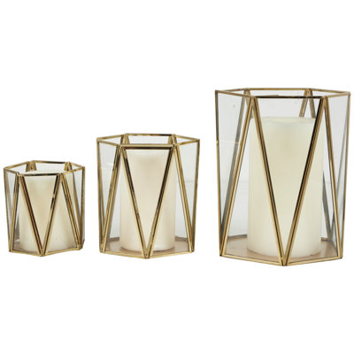 Milzie Glass Tabletop Lantern