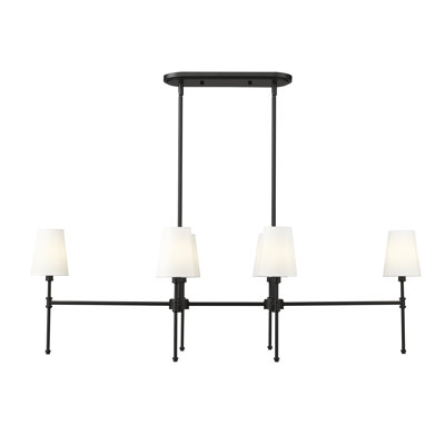 Heise 48" Wide 6-Light Chandelier -