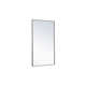Sabine Metal Rectangle Wall Mirror