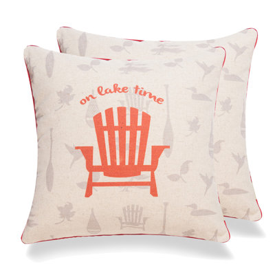  My Cottage Life Square Pillow Cover