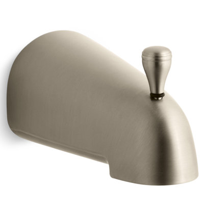 Bec de baignoire à déviation de 4 7/8 po avec connexion NPT Devonshire