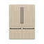 ZLINE Autograph 60 in. Panel Ready Refrigerator w/ Gray Interior & Gold Accents-756809806