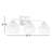 Ajoku Nella 3 Light Bath Vanity in with Alabaster Shade-958094992