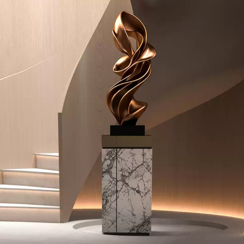 Modern Abstract Sculpture Fiberglass Decorative Items