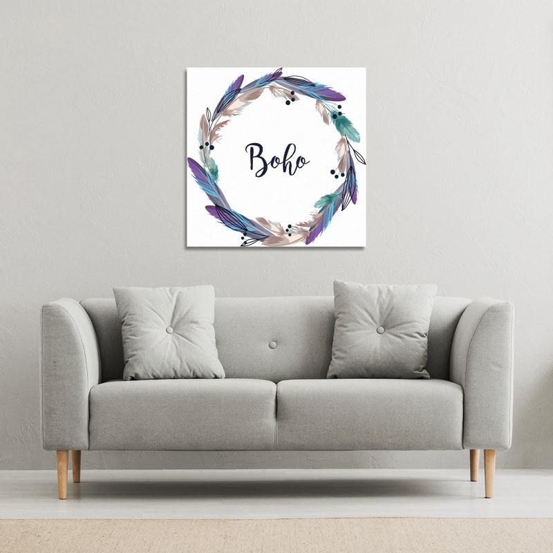 No Title by Andrew Lee - Wrapped Canvas Print, 90cm H x 90cm W