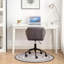 Chaise de bureau pivotante et capitonnée-1585015356