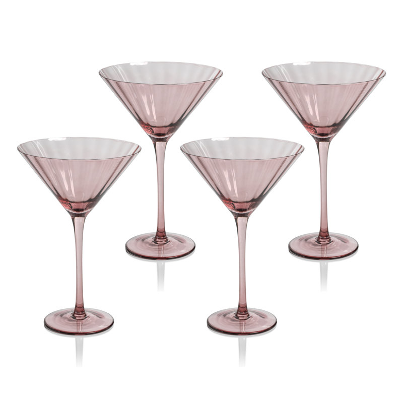 Verres à martini Boulder Optic, ensemble de 4, Vin