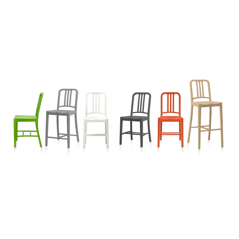 111 Navy® Side Chair by Coca-Cola, Charcoal