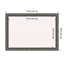 Filigree Matte Black Framed Corkboard, Natural Cork Bulletin Board, Organization Board, Pin Board-1259043499-1259043496
