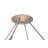 8 - Light Dimmable Tiered Chandelier
