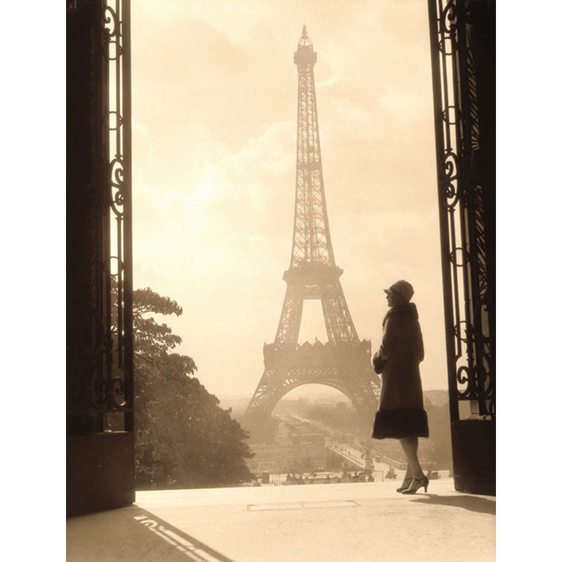 Tour Eiffel, H 18 po x l 14 po