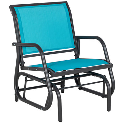 Gennavieve Steel Outdoor Glider