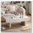 Coffee Table with Grey Wood Texture Tabletop-2127962560
