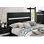 1pc lit grand contemporain noir 1pc