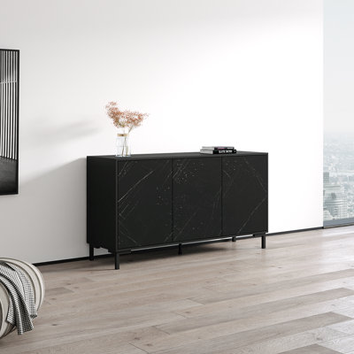 Buffet 59,1 "avec finition mate Bradwell
