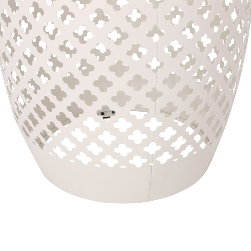 Table d'appoint Rosie, Blanc
