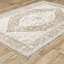 Tapis brun / bleu Tonye-1098336993