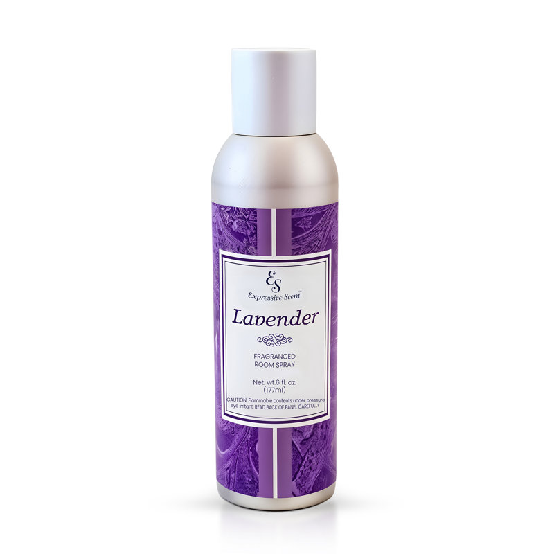 Expressive Scent Air Freshener Spray - Long Lasting Lavender Room Fragrance - Home Fragrance Spray For Bathroom, Kitchen & Office – Home Air Fresheners 6 Fl Oz