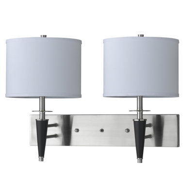 CarrollValley Chrome LED Armed Sconce