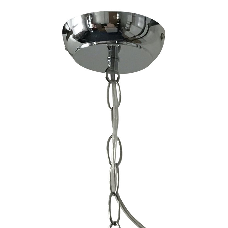 Kalel 3 - Light Lantern Pendant, Brushed Chrome