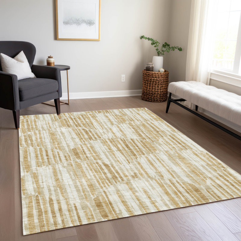 Tapis intérieur / extérieur Alleson, Rectangle 2 pi 6 po x 3 pi 10 po