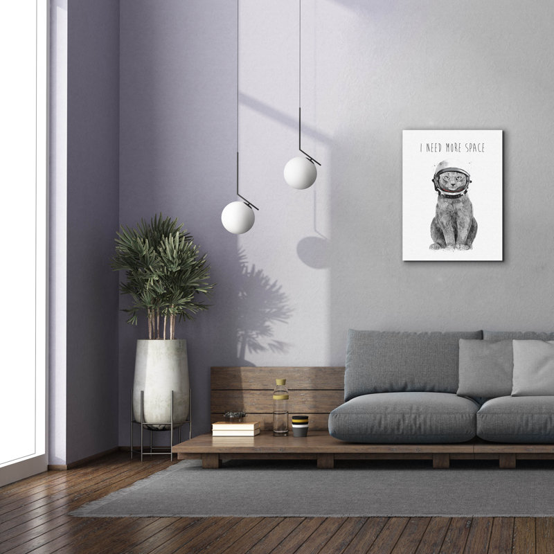 Epic Graffiti «I Need More Space» par Balazs Solti «I Need More Space» par Balazs Solti, H 34 po x l 26 po