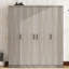 Armoire-penderie 4 portes avec tablettes-360173055-371981732