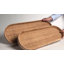 Set Of 2 Decorative Hand-Crafted Natural Rattan Tray