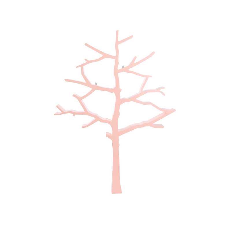Tree 63" Bookcase, Blush Pink