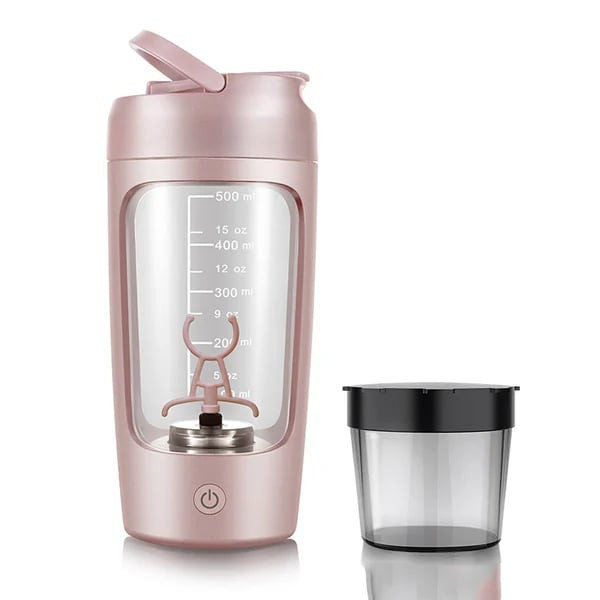 Bouteille d'eau Protéine Shaker, Rose