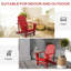 Chaise Adirondack en bois Abilene-1288675217