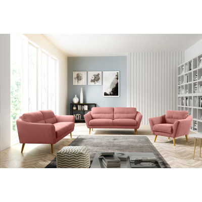 Rosales Odense 2 Seater Upholstered Loveseat