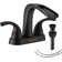 Centerset 2-handle Bathroom Faucet with Drain Assembly