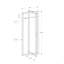 Metal Freestanding 3 - Hook Coat Rack