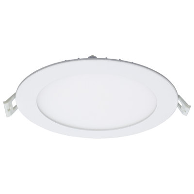 Télécommande ronde 12 po à DEL à fil direct et à éclairage par le dessous de 12 watts