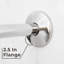 Bras de douche mural 8 "avec bride-63383086