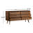 Cura 6 Drawer American Black Walnut Dresser