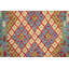 Rectangle 96 cm x 149 cm Geometric Hand Woven Kilim