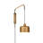 Jeno Solid Brass Plug-in Swing Arm Sconce-80609670