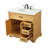 Hermes 36'' Single Bathroom Vanity with Carrara Marble Top-73360030