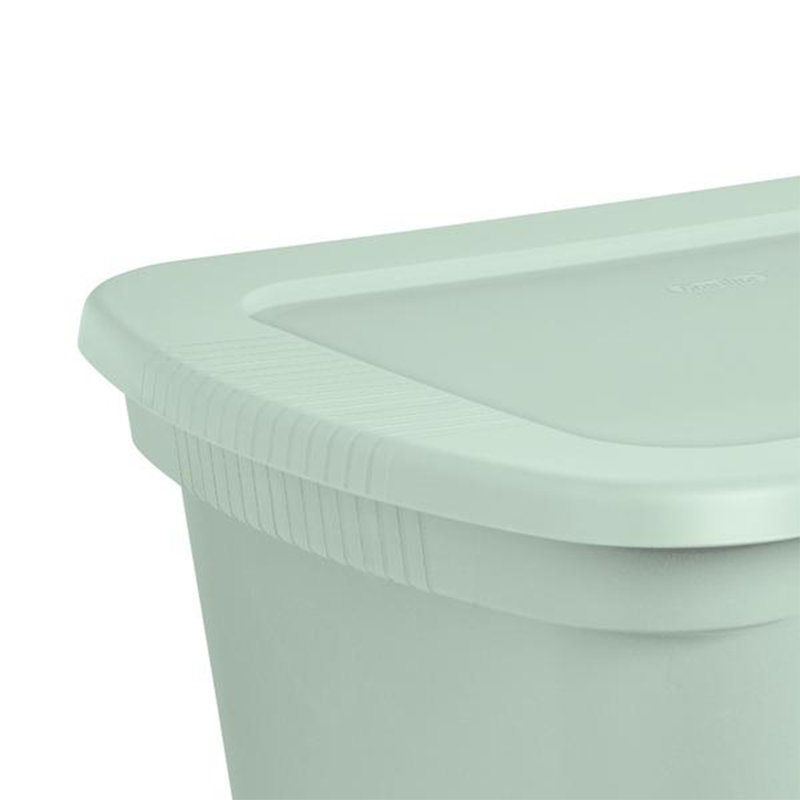 Sterilite Plastic Stackable Storage Tote Container Bin