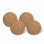 Cork No Pattern Round Placemant