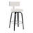Swivel Upholstered Bar Stool With T-Shaped Backrest-1627311128-1627311129