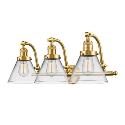 Plumlee 3 - Light Dimmable Vanity Light