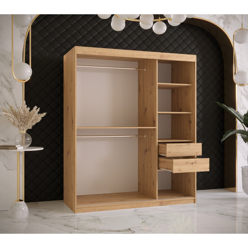 Stacie 70cm Solid Wood Drawer, Artisan Oak